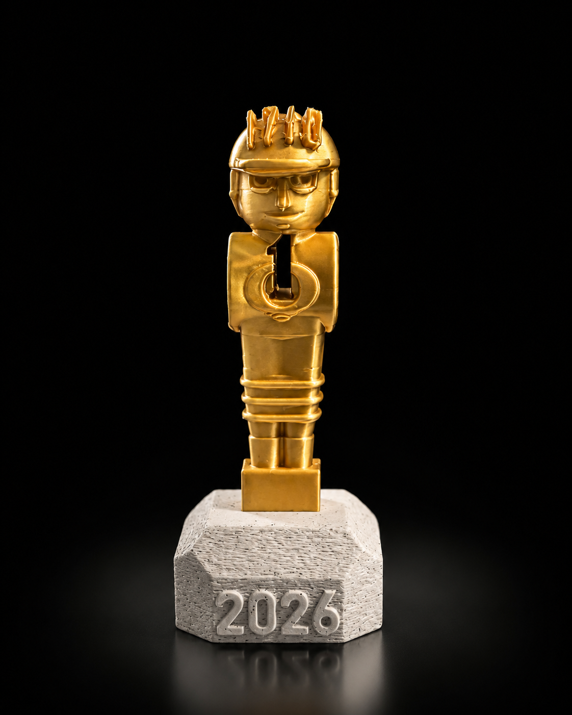 Goldener Siegerpokal des Monster-DYP von 1710 Tübingen e. V.